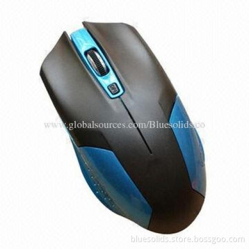 4D Gaming Mouse, Made of ABS Material, Plug-and-play Function
